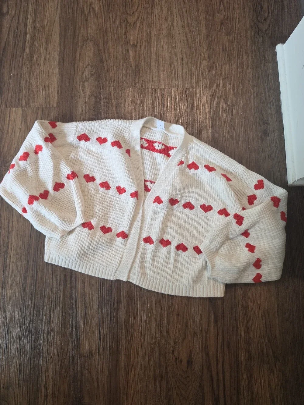 Girls Old Navy Heart Cardigan